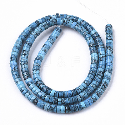 Synthetic Turquoise Beads Strands TURQ-N215-01E-1