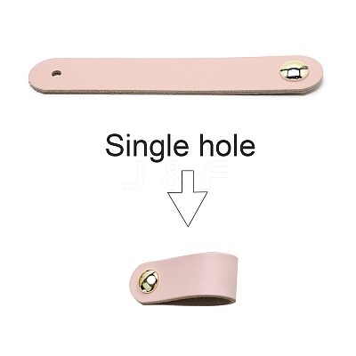 Leather Handle LS-DIY-WH0182-19C-1