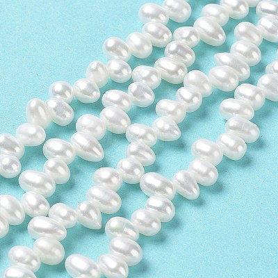 Natural Cultured Freshwater Pearl Beads Strands PEAR-J007-84-1