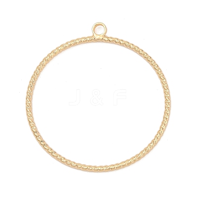 Brass Pendants KK-Z099-06B-G-1