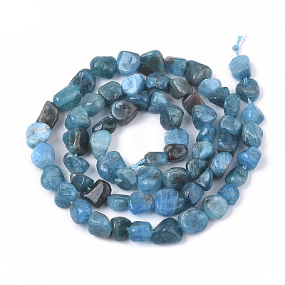 Natural Apatite Beads Strands G-S363-046A-1