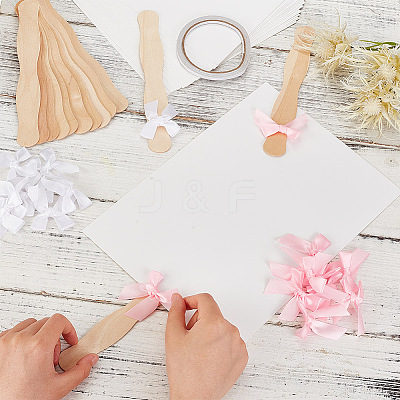 DIY Hand Held Parlor Fans Making Kit DIY-OC0010-81-1