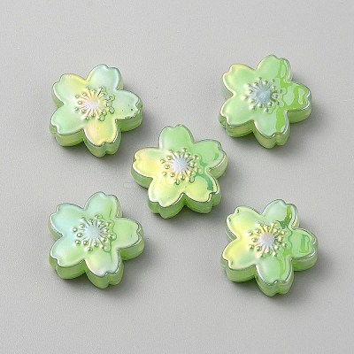 Opaque Acrylic Beads OACR-CJC0006-23D-1