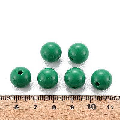Opaque Acrylic Beads MACR-S370-C12mm-24-1