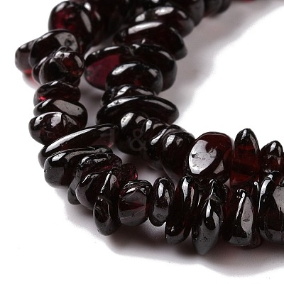 Natural Garnet Beads Strands F065-01-1