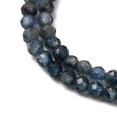 Gradient Color Natural Sapphire Beads Strands G-F803-A01-01A-1