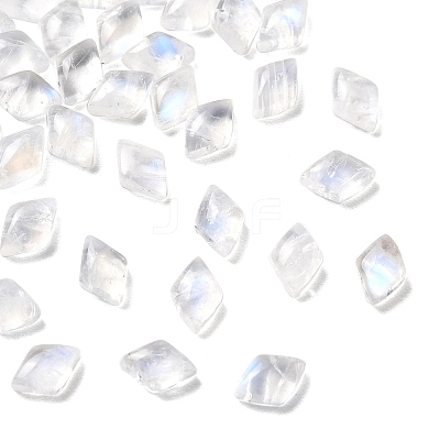 Natural Grade AA Rainbow Moonstone Cabochons G-L616-05-1