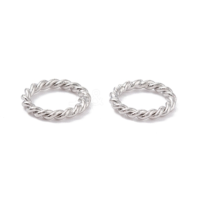 Brass Soldered Closed Jump Rings KK-K253-15B-01P-1