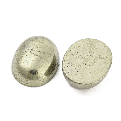 Natural Pyrite Cabochons G-G013-02C-1
