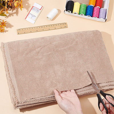 Brocade Polyester Fabric for DIY Crafts SENE-WH0003-47D-1