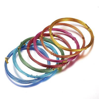 Round Aluminum Craft Wire AW-D009-2mm-5m-M-1