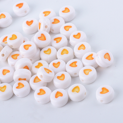 Opaque Acrylic Beads LS-SACR-Q126-07A-1