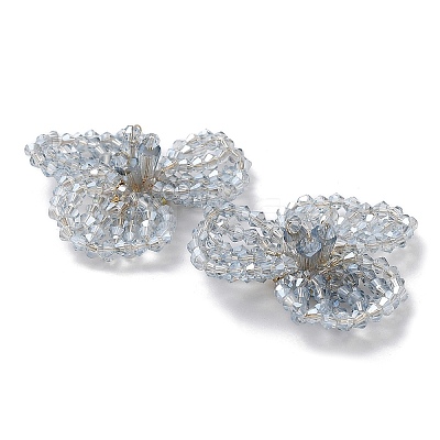Glass Beaded Cabochons FIND-G058-03G-1
