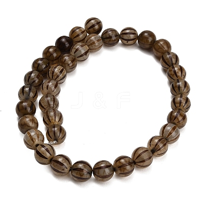 Tibetan Style dZi Beads Strands GG-CBA4812-B09-10MM-1