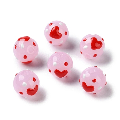 Transparent Glass Beads GLAA-G107-01A-1