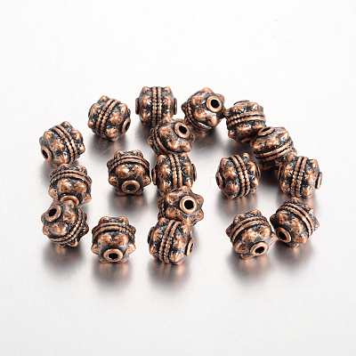 Tibetan Style Alloy Beads X-RLF0749Y-NF-1