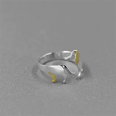 Alloy Cuff Open Rings WGC7DF5-01-1