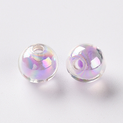 Transparent Acrylic Beads X-TACR-S152-15B-SS2114-1