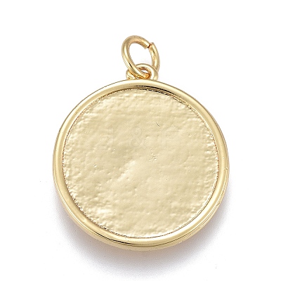 Brass Pendants LS-ZIRC-M108-56G-1