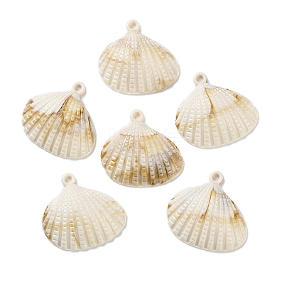 Ocean Theme Opaque Acrylic Pendants OACR-U004-03B-1