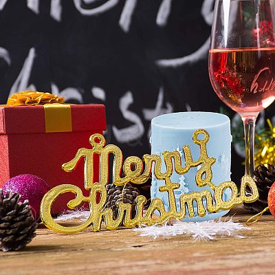 DIY Christmas Pattern Candle Molds DIY-PH0004-96-1