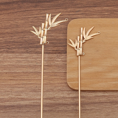 Alloy Hair Stick Findings PW-WG0BBE1-03-1