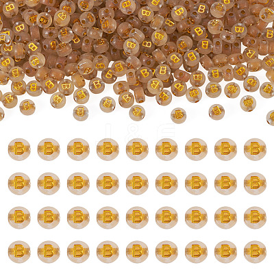 50G Luminous Transparent Acrylic Beads OACR-TAD0001-01B-1