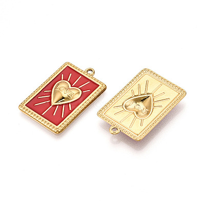 304 Stainless Steel Pendants STAS-N108-26B-G-1