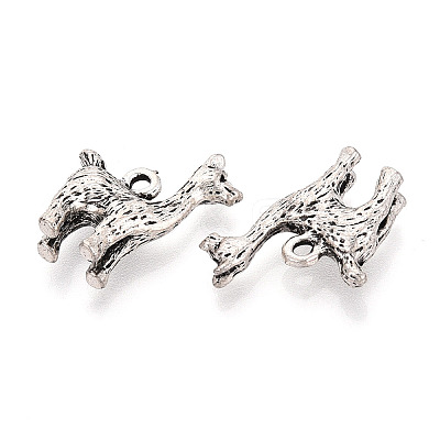 Tibetan Style Alloy Pendants TIBEP-T054-23AS-1