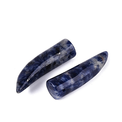 Natural Sodalite Pendants G-Q602-10D-1