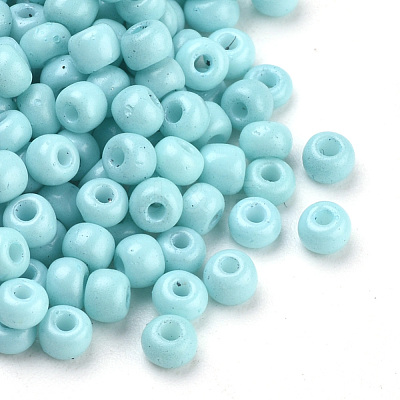 Baking Paint 8/0 Glass Seed Beads SEED-Q025-3mm-L10-1