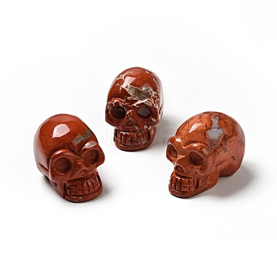 Halloween Natural Red Jasper Display Decorations DJEW-K015-32-1