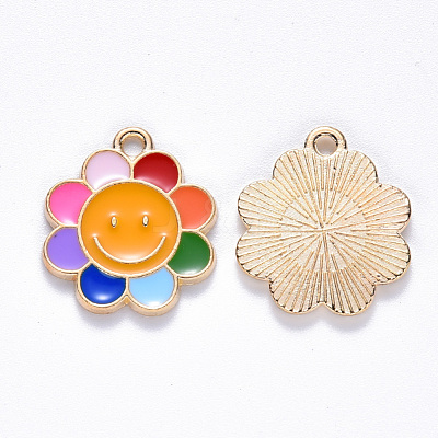 Alloy Enamel Pendants X-ENAM-N054-009-1