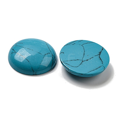 Synthetic Turquoise Cabochons G-C115-02B-01-1