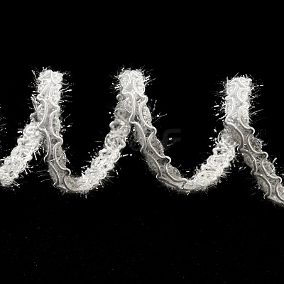 Polyester Wavy Lace Trim OCOR-K007-12-1