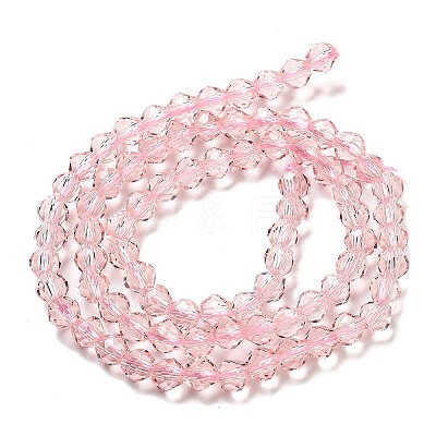 Transparent Glass Beads Strands GLAA-A014-03A-1