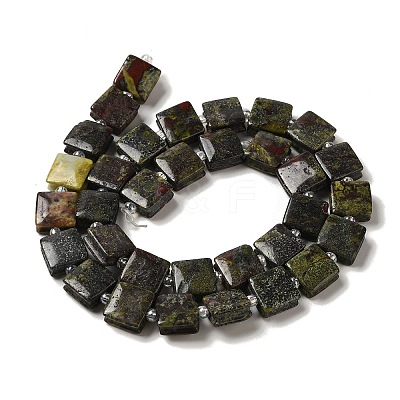 Natural Dragon Blood Jasper Beads Strands G-L596-A06-01-1