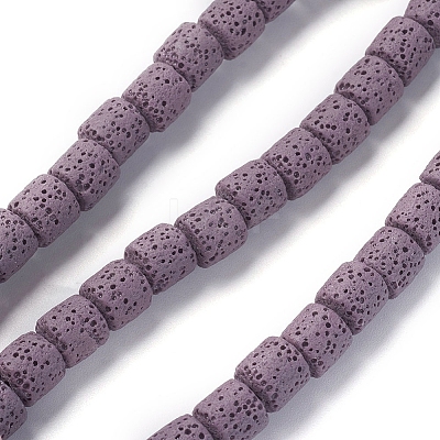 Natural Lava Rock Beads Strands G-F671-04A-06-1