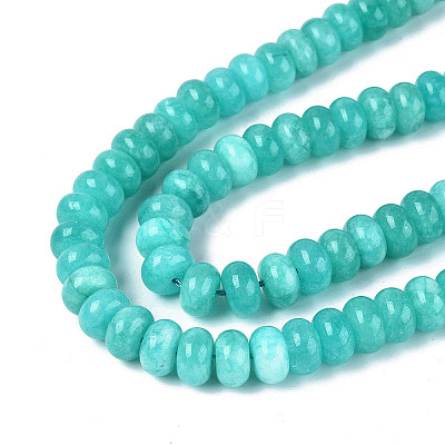 Natural White Jade Beads Strands G-Q613-01F-14-1