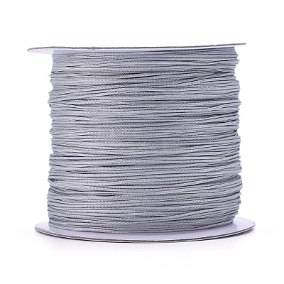 Nylon Braided Cord for Woven Jewelry Making Macrame Craft NWIR-D055-0.6mm-09-1