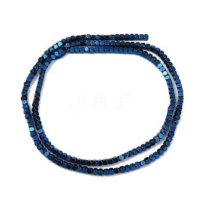 Electroplate Non-magnetic Synthetic Hematite Beads Strands G-I175-09H-1