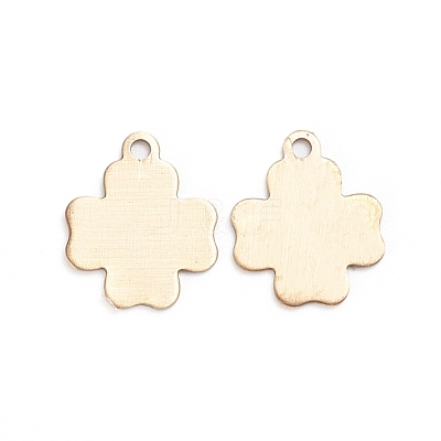 Brass Charms KK-E784-02AB-1