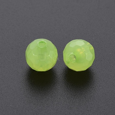 Transparent Acrylic Beads TACR-S154-62E-06-1