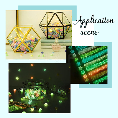 4Sets Luminous Lucky Star Origami Paper DIY-SC0027-36B-1