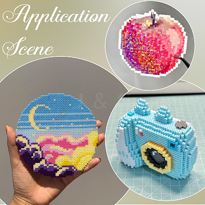 2000Pcs PE DIY Melty Beads Fuse Beads Refills DIY-SP0004-73E-1