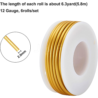 Round Aluminum Wire AW-BC0003-32D-2.0mm-1