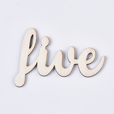 Laser Cut Wood Shapes WOOD-T011-52-1