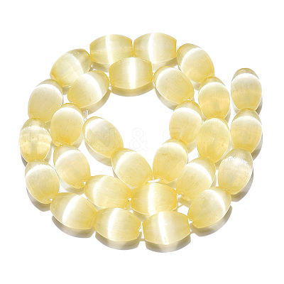 Dyed Natural Selenite Beads Strands G-T138-232J-1