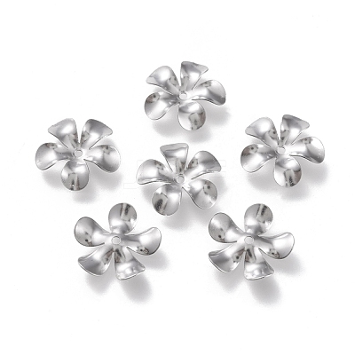 Non-Tarnish 304 Stainless Steel Bead Caps STAS-K194-01P-03-1