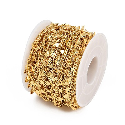 Brass Curb Chains CHC-P014-01B-G-1